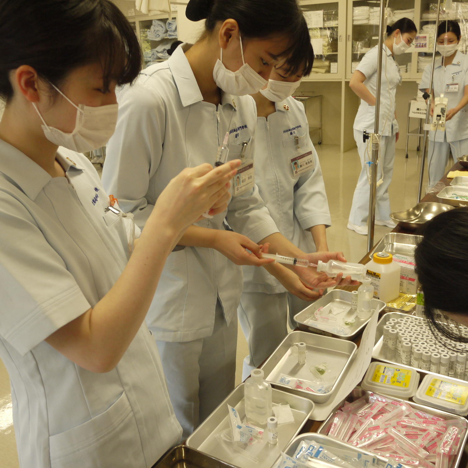 卒業前演習 京都府医師会看護専門学校